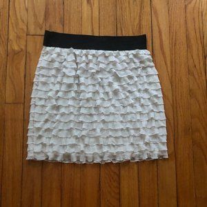 Ruffly Mini Skirt